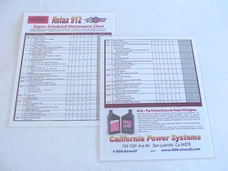 Rotax 912 Scheduled Maintenance Chart