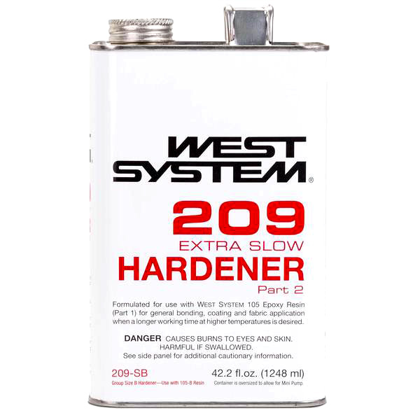 West System Extra Slow Hardener 209 .33 Gl