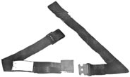 SEATBELT W/ TRIANGULAR RED
