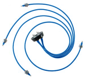 PowerUP - Harness Complete Blue 4CYL straight 5/8" - New - KA14001D