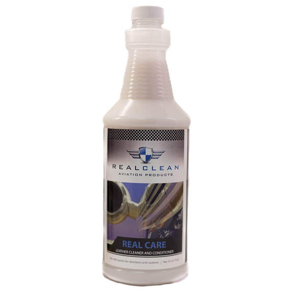 Realclean Real Care A/C Leather Cleaner And Conditioner 32Oz