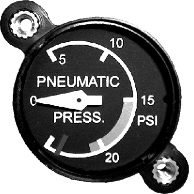 UMA 1-1/4 Pneumatic Press 0-25 PSI 3-310-41 Non-TSO