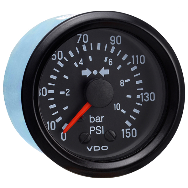 VDO Air Pressure Gauge 150 PSI 12V