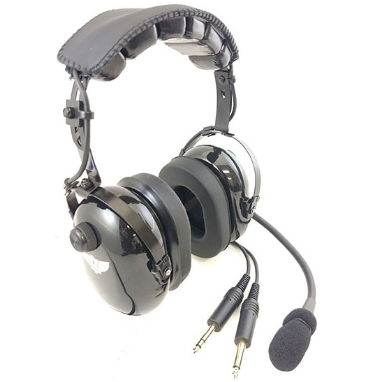 Avcomm AC200FB Headset Dual GA Plugs