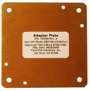 Trans-Cal Adapter Plate TCI D120 Rev B