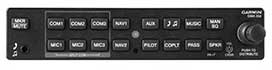 Garmin GMA 350H Digital Audio Panel Helicopter 6 Place Stereo