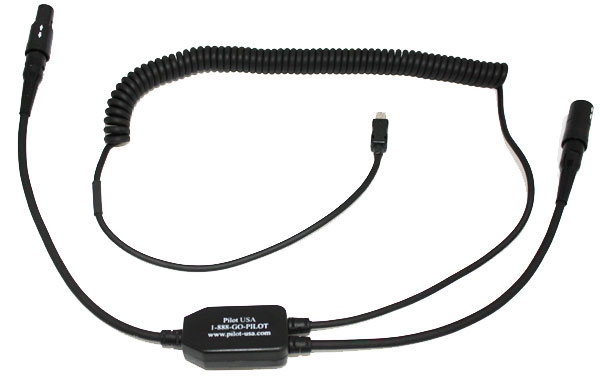 Pilot USA Gopro Hero 3 To Lemo Headset Recording Adapter