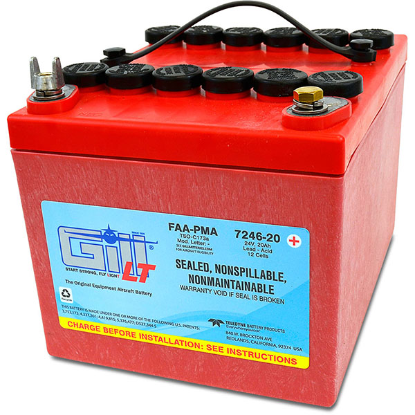 Gill 7246-20 Sealed Battery