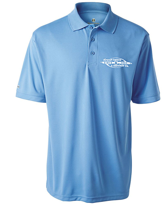 Spruce Polo Shirt XL Lt Blue