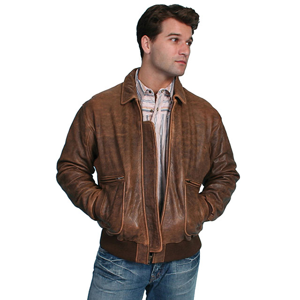 Scully Aero Squadron Bomber Jacket Medium