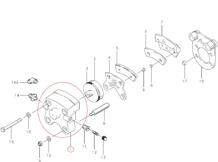 Cleveland Brake Cylinder Assembly 091-11900