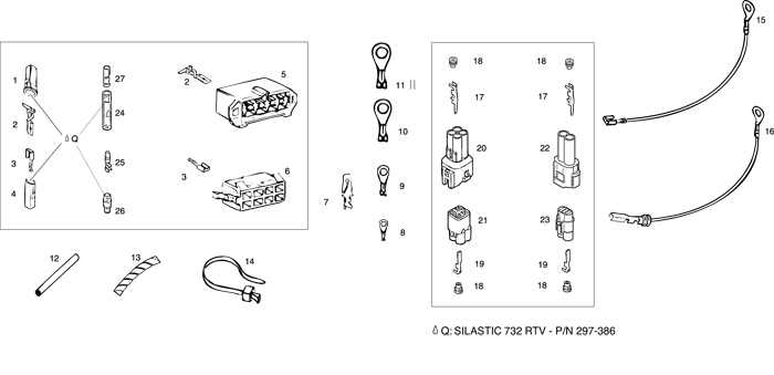 ROTAX 265-205 2 POLE CONNECTOR FEMALE