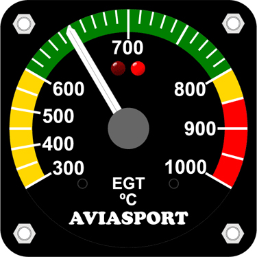 IM-777 2-1/4 Dual EGT 300-1000 C Rotax 912