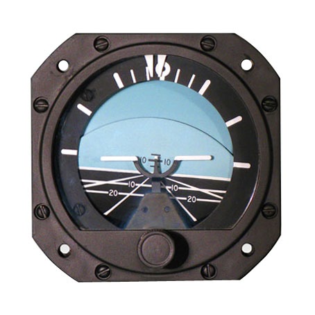 Sigma-Tek 3-1/8 Attitude Gyro 5000E 10 Lit Ap Output 52D66M