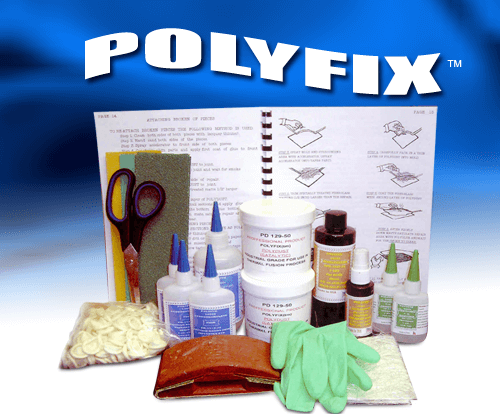 POLYFIX PLASTIC REPAIR KIT-LRG