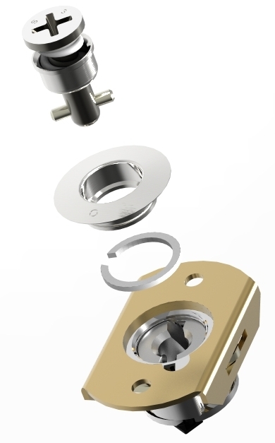 Beech Cowling Fastener Replacement Kit Slotted