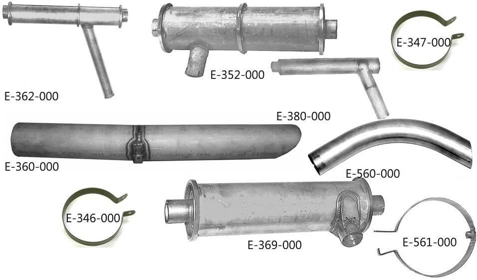 PA-18 SUPER CUB MUFFLER