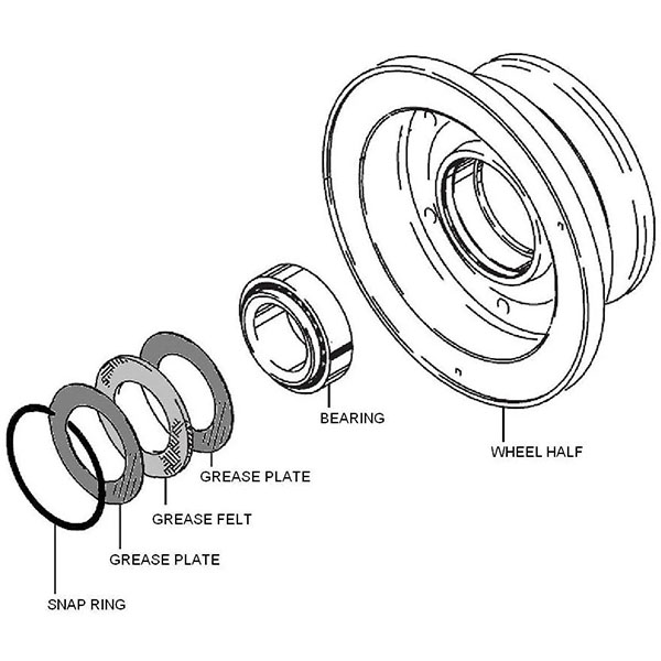 McFarlane Wheel Seal Kit WH-KT-5