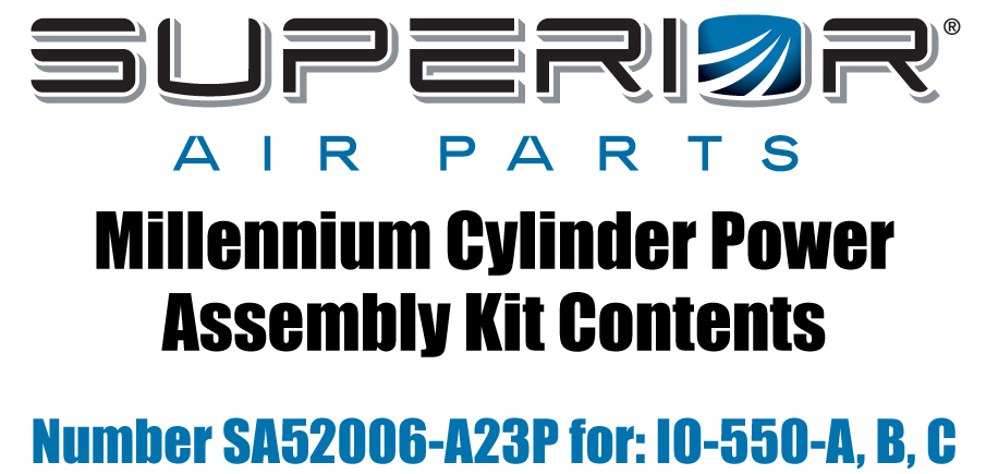 Superior Millennium Cylinder SA52006-A23P Power Assembly