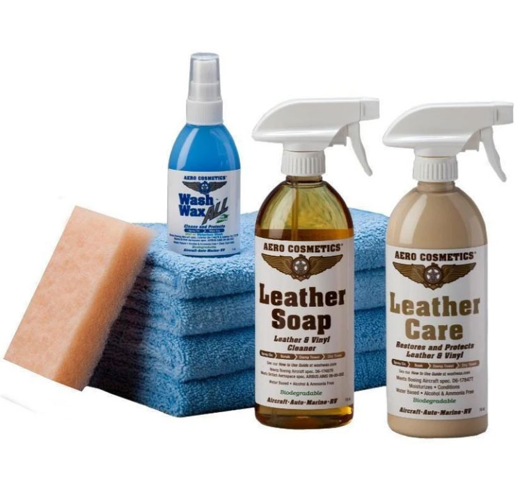 Aero Cosmetics Leather Vinyl Care Kit