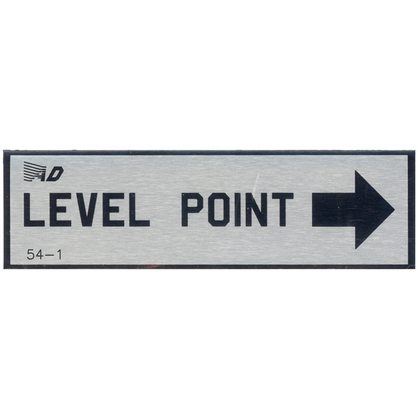 54-1 Placard-Level Point