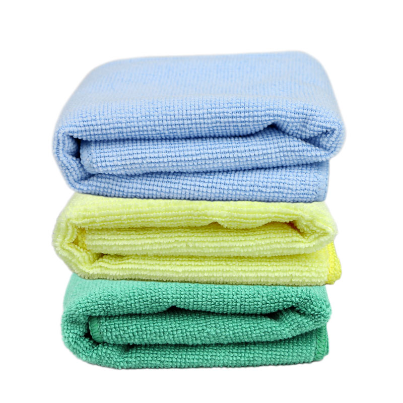 Celeste Blue Microfiber Towels Bag Of 12