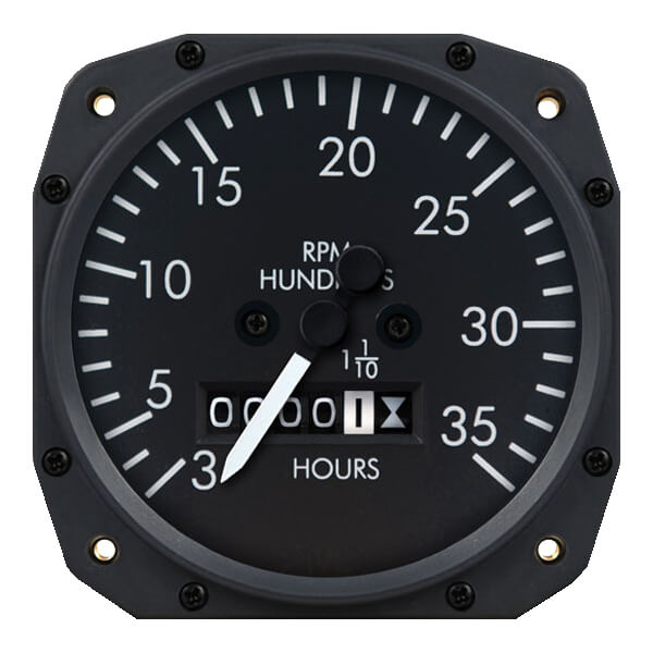 SLI Mechanical Tachometer 2801-0025 Piper