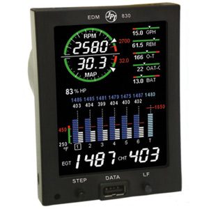 JPI EDM 830 7C Engine Monitor System With FF 231 EDM-830-7C 231