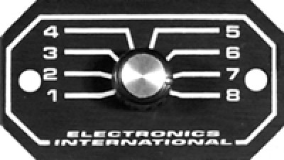 Electronics International Rs-8-1S EGT Or CHT 8 Channel Upgrade Switch