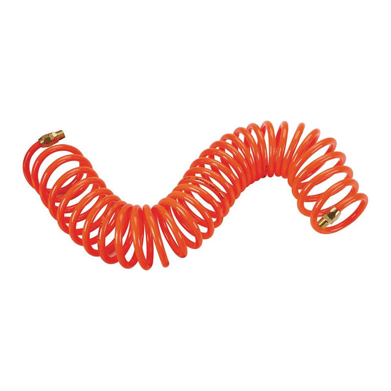 1/4 X 25 Foot Coiling Air Hose