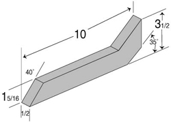 Bucking Bar 1-3/4 Lbs. TP760C1