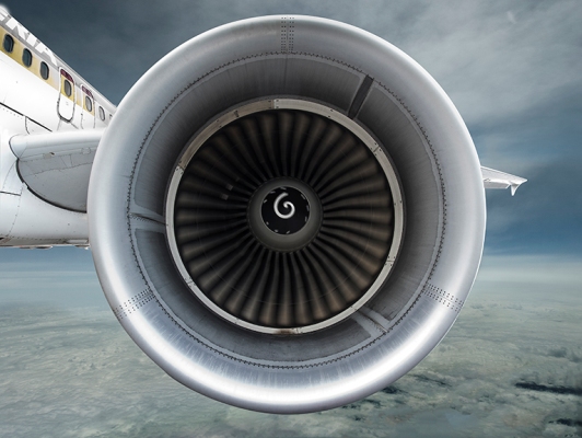 Jose Ocana Art Turbofan Print 33X22
