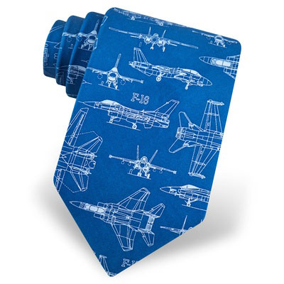 Tie Jets Blue