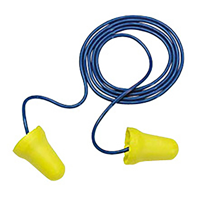 EZ Fit Ear Plugs With Cord