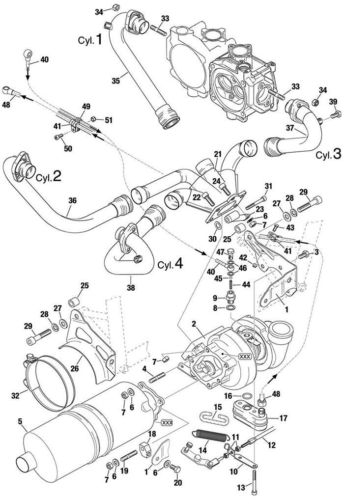 ROTAX BANJO BOLT M8X1X17 840730