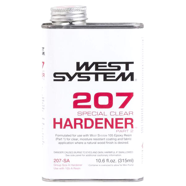 West System 207 Clear Hardener .66 Pt
