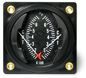 Westach 2-1/4 Square Dual CHT 100-700F 2DA8 Non-TSO