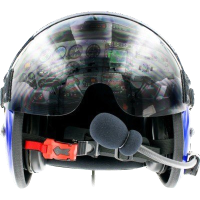 Bonehead Pilotx Flight Helmet Active