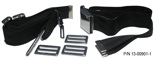 BELT/HARNESS FRT AER/CHP RED