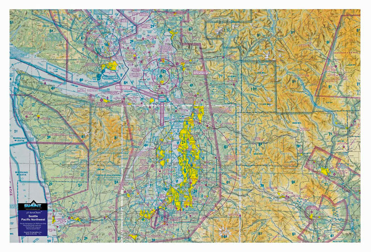 3D Aero Chart Seattle