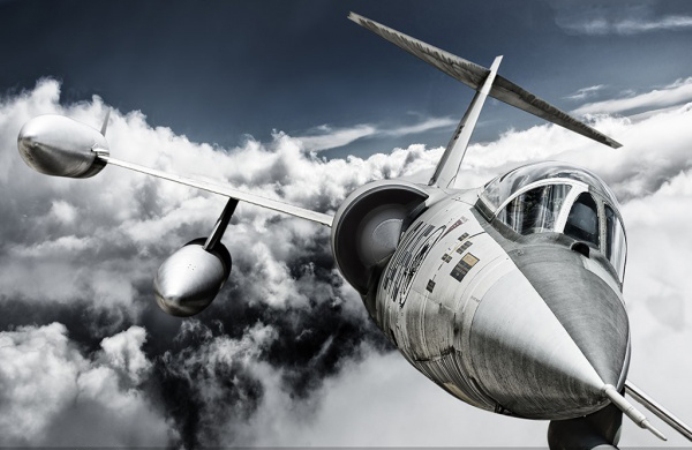 Jose Ocana Art F104 Starfighter Print 54X36