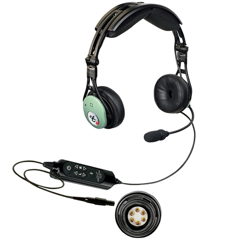 David Clark DC Pro X2 With Bluetooth 6-Pin Panel Mount