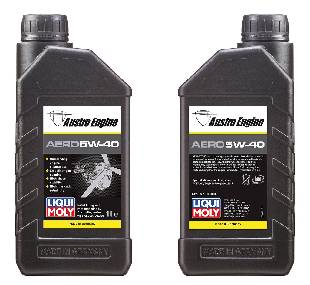 LIQUI MOLY AUSTRO ENGINE AERO 5W-40 1 LITER