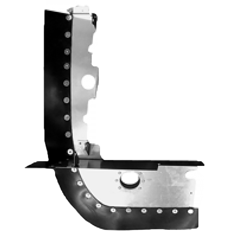 AF0455001-2 Baffle Assembly Pwdr Coatd Blk Seals