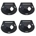 PA 28/32 Air Vent Assembly - Black - Pack Of 4