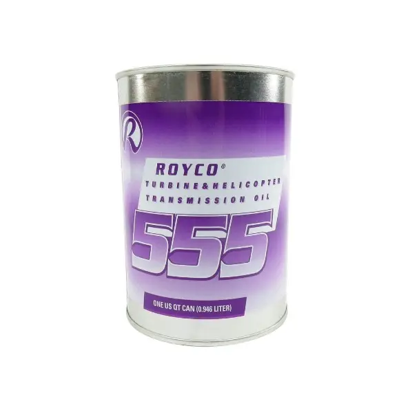 Royco Turbine Oil 555 - DOD-PRF-85734 - Case Of 24 Quarts