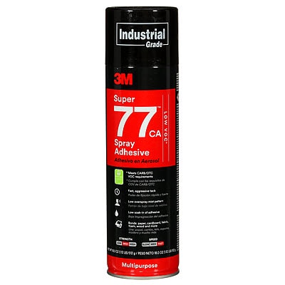 3M 77 Spray Adhesive Low Voc 24 Fl Oz Can