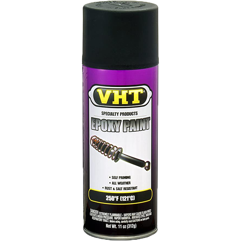 Vht SP652 Satin Black Expoxy All Weather Paint