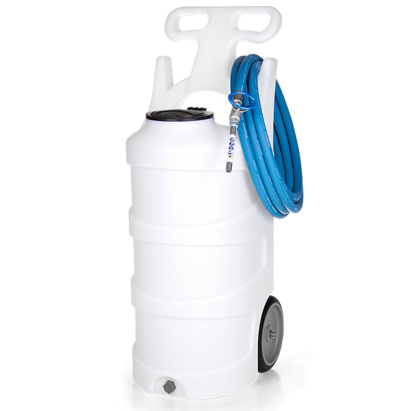 Foamit 20 Gallon Portable Foam Unit-Natural-Santo-Quick Connect Wands With Zero Tip And Fan Tip