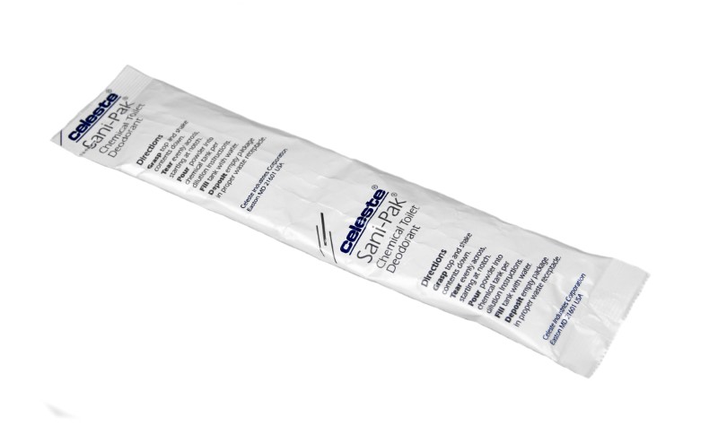 Celeste Sani-Pak Powder 8Gram100 Per Box12 Boxes Per Case